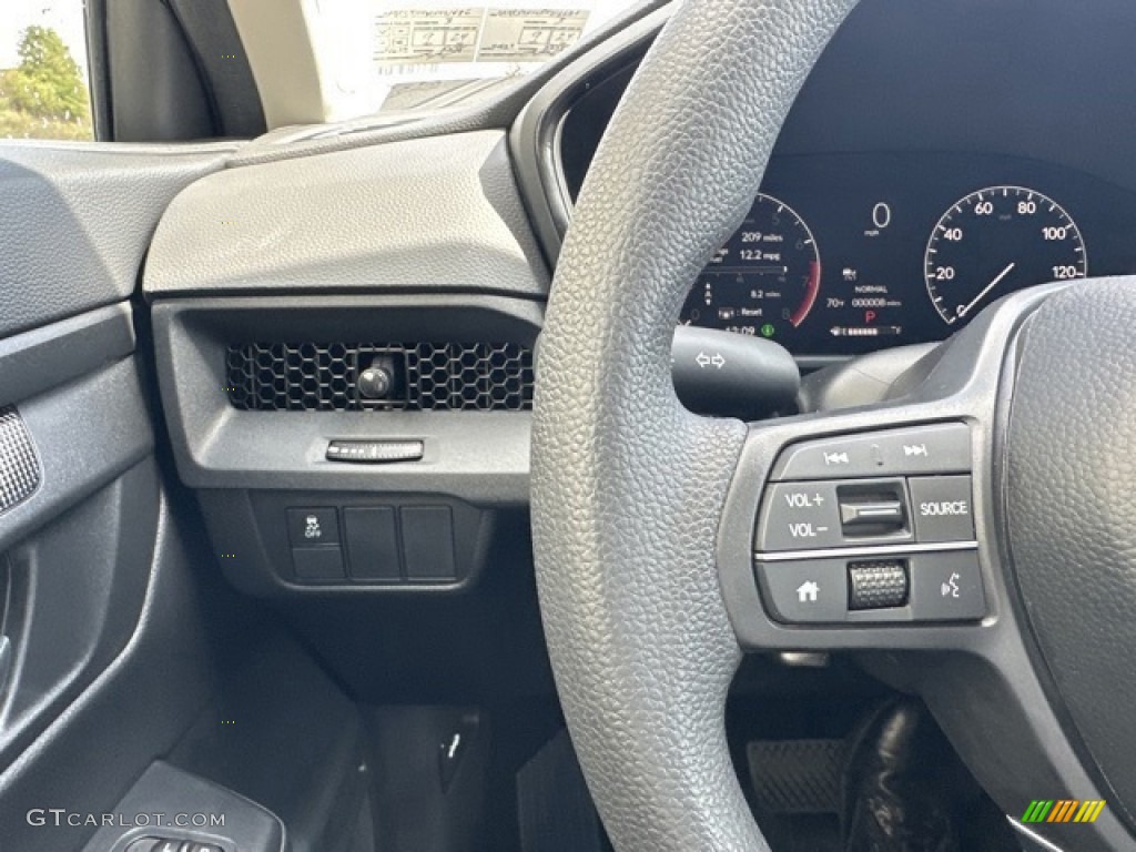 2024 Honda CR-V EX AWD Gray Steering Wheel Photo #146624869