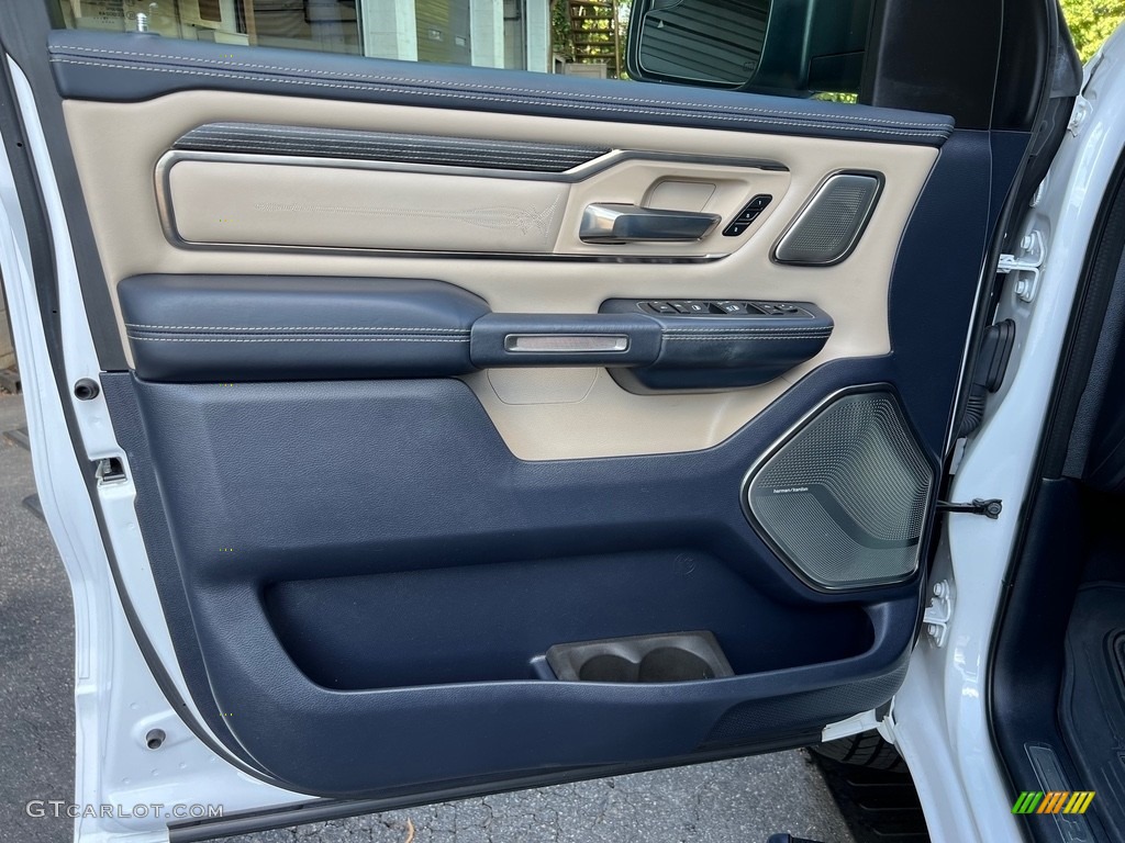 2020 Ram 1500 Limited Crew Cab 4x4 Indigo/Frost Door Panel Photo #146624995