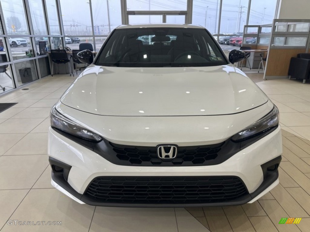 2024 Civic Sport Hatchback - Platinum White Pearl / Black photo #6