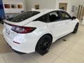 Platinum White Pearl - Civic Sport Hatchback Photo No. 8