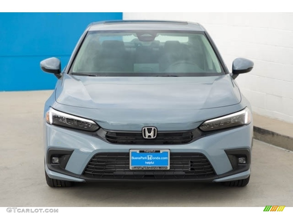 2024 Civic Touring Sedan - Sonic Gray Pearl / Black photo #3