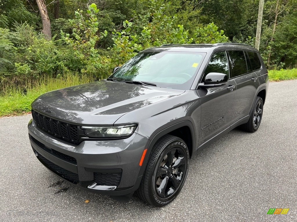 Baltic Gray Metallic 2022 Jeep Grand Cherokee L Altitude Exterior Photo #146625380