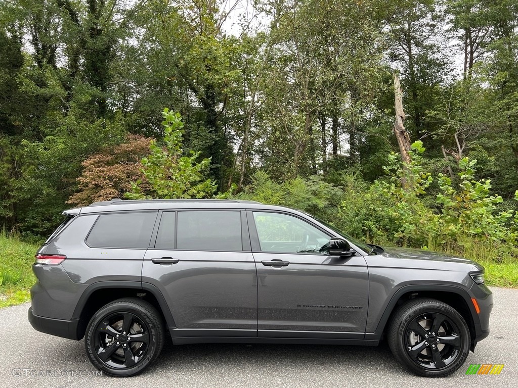 Baltic Gray Metallic 2022 Jeep Grand Cherokee L Altitude Exterior Photo #146625460
