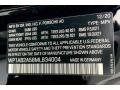 2021 Porsche Macan S Info Tag