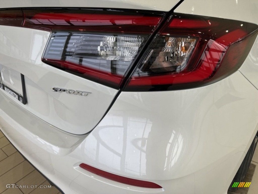 2024 Civic Sport Hatchback - Platinum White Pearl / Black photo #21