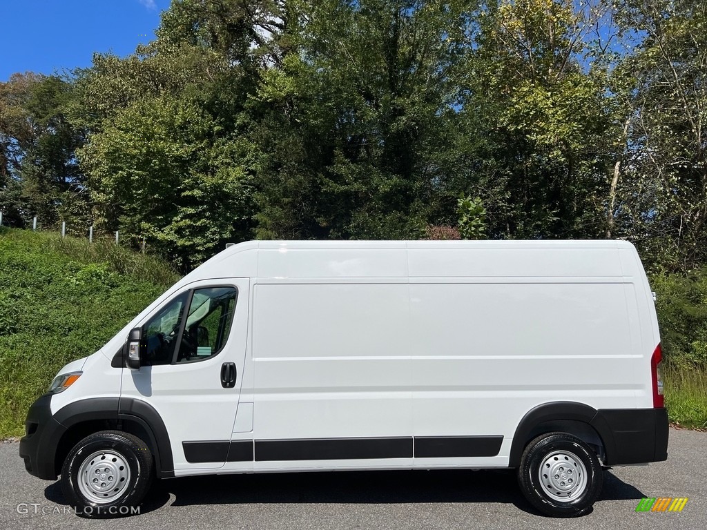 2023 ProMaster 3500 High Roof Cargo Van - Bright White / Black photo #1