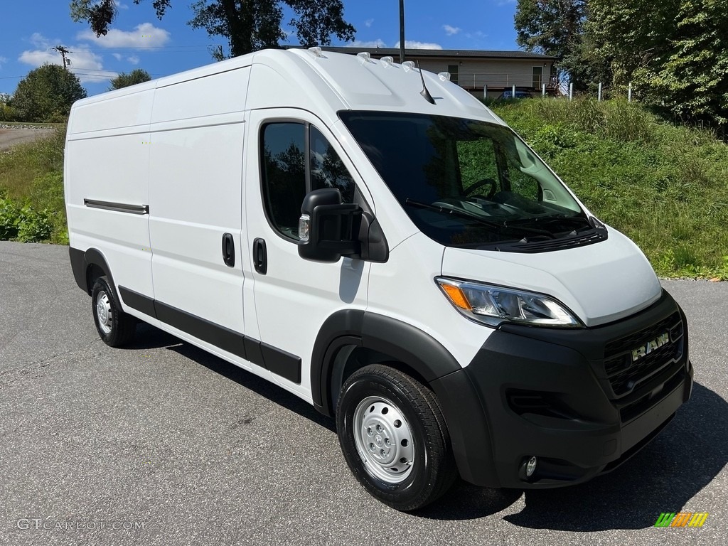 2023 ProMaster 3500 High Roof Cargo Van - Bright White / Black photo #4