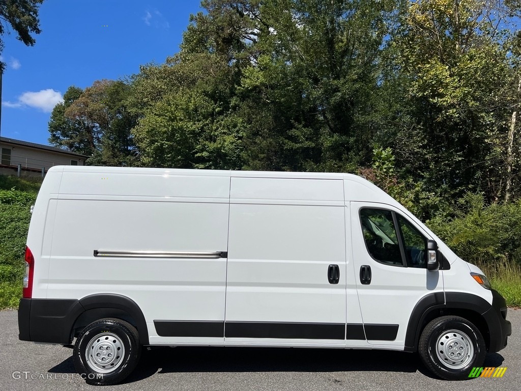 2023 ProMaster 3500 High Roof Cargo Van - Bright White / Black photo #5