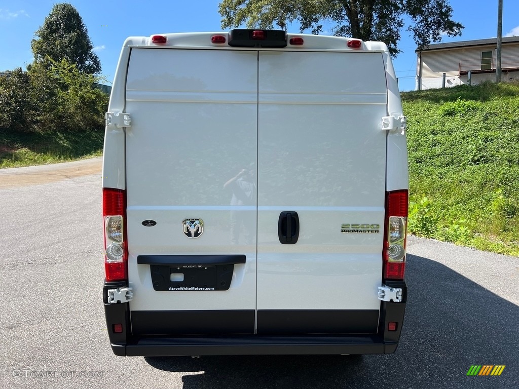 2023 ProMaster 3500 High Roof Cargo Van - Bright White / Black photo #7