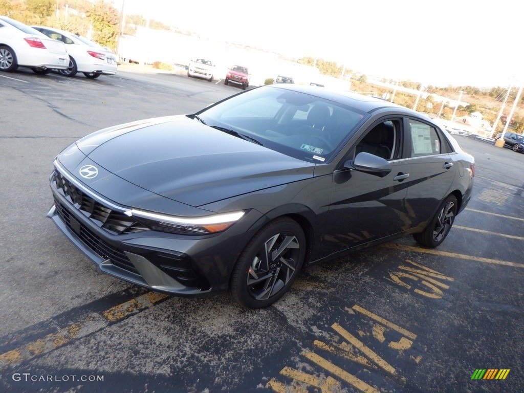 2024 Elantra Limited - Amazon Gray / Black photo #6