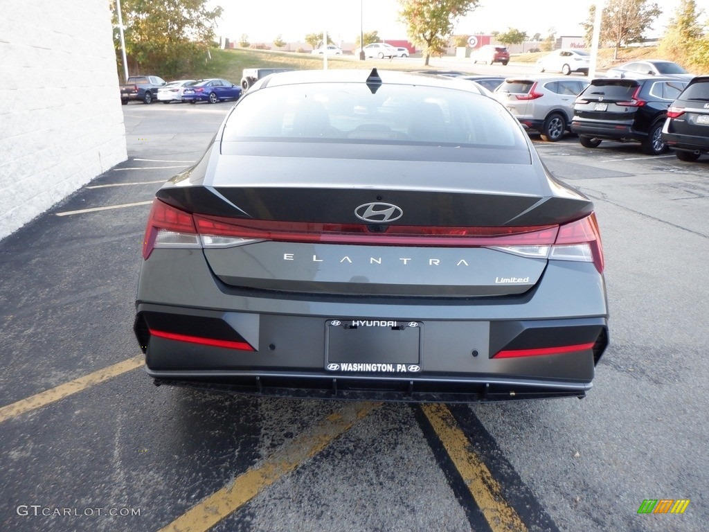 2024 Elantra Limited - Amazon Gray / Black photo #7