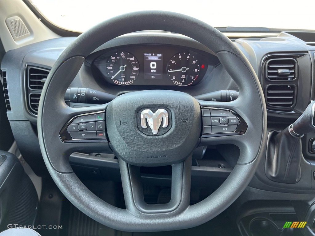 2023 ProMaster 3500 High Roof Cargo Van - Bright White / Black photo #18