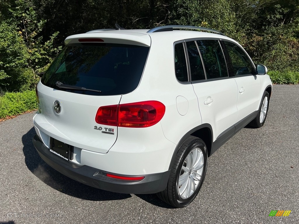 2015 Tiguan SEL 4Motion - Pure White / Charcoal photo #6