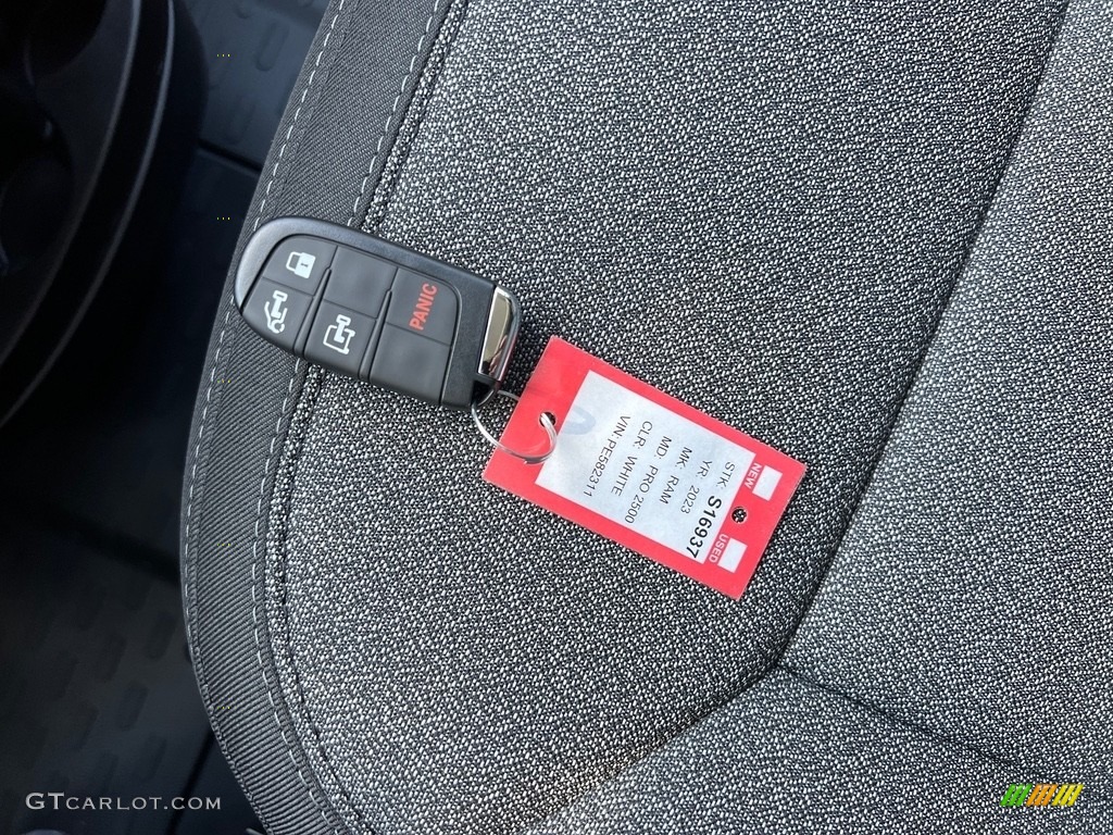 2023 ProMaster 3500 High Roof Cargo Van - Bright White / Black photo #26