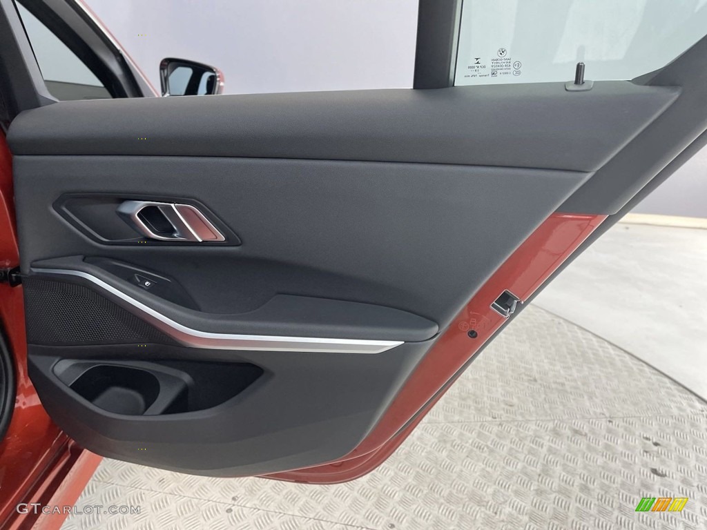 2020 BMW 3 Series 330i Sedan Black Door Panel Photo #146626337