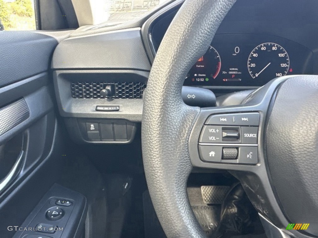 2024 Honda CR-V LX AWD Black Steering Wheel Photo #146626614