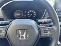 Black 2024 Honda CR-V LX AWD Steering Wheel