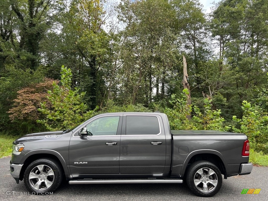 Granite Crystal Metallic 2019 Ram 1500 Laramie Crew Cab 4x4 Exterior Photo #146626777