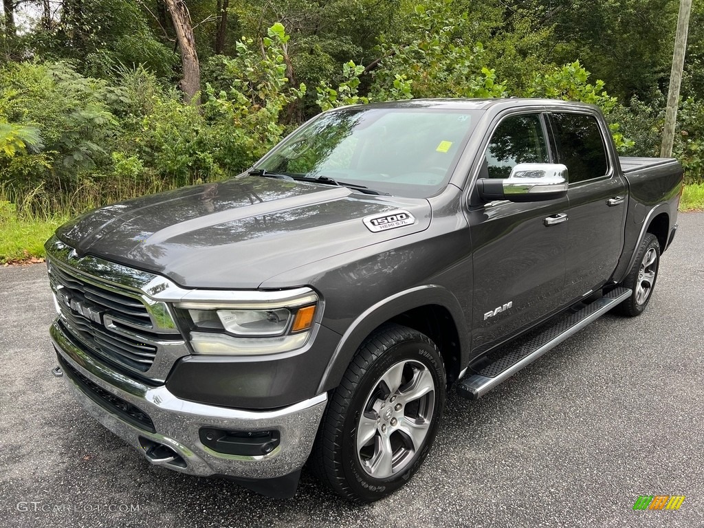 Granite Crystal Metallic 2019 Ram 1500 Laramie Crew Cab 4x4 Exterior Photo #146626822