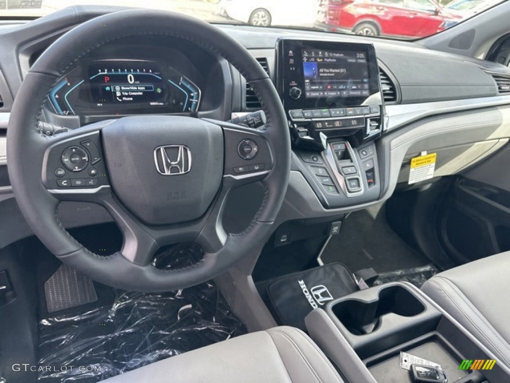 Gray Interior 2024 Honda Odyssey EX-L Photo #146626933