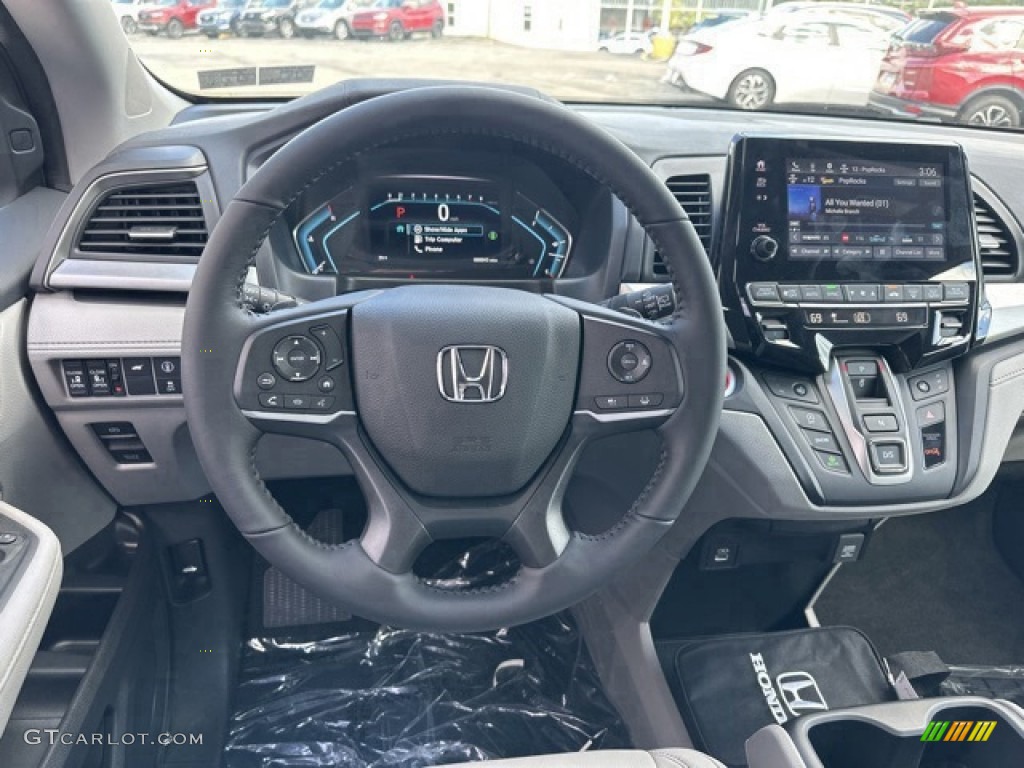 2024 Odyssey EX-L - Obsidian Blue Pearl / Gray photo #11