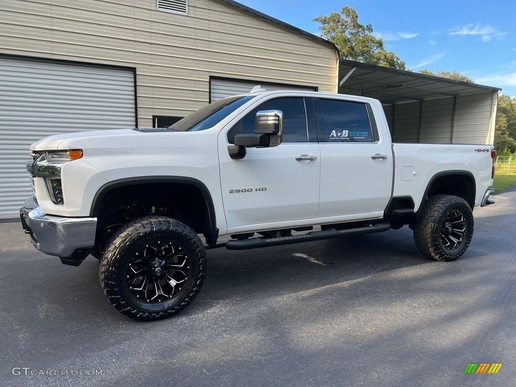 2021 Chevrolet Silverado 2500HD LTZ Crew Cab 4x4 Custom Wheels Photos