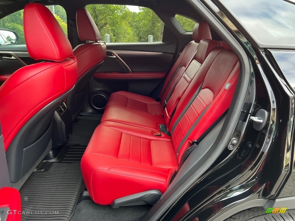 Circuit Red Interior 2020 Lexus RX 350 F Sport AWD Photo #146627947