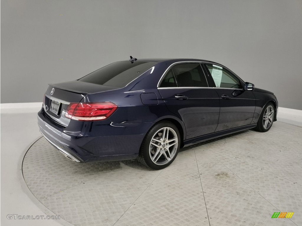 2016 E 350 Sedan - Lunar Blue Metallic / Silk Beige/Espresso Brown photo #6