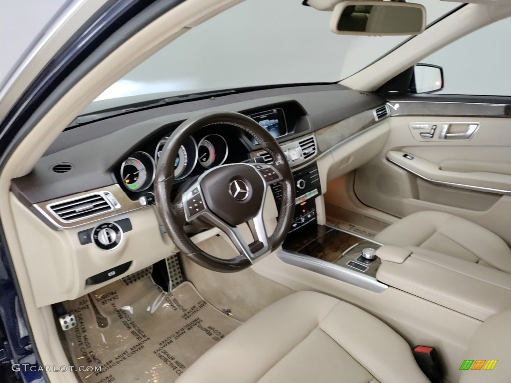 2016 E 350 Sedan - Lunar Blue Metallic / Silk Beige/Espresso Brown photo #14