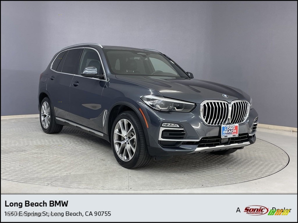 2020 X5 sDrive40i - Arctic Grey Metallic / Black photo #1