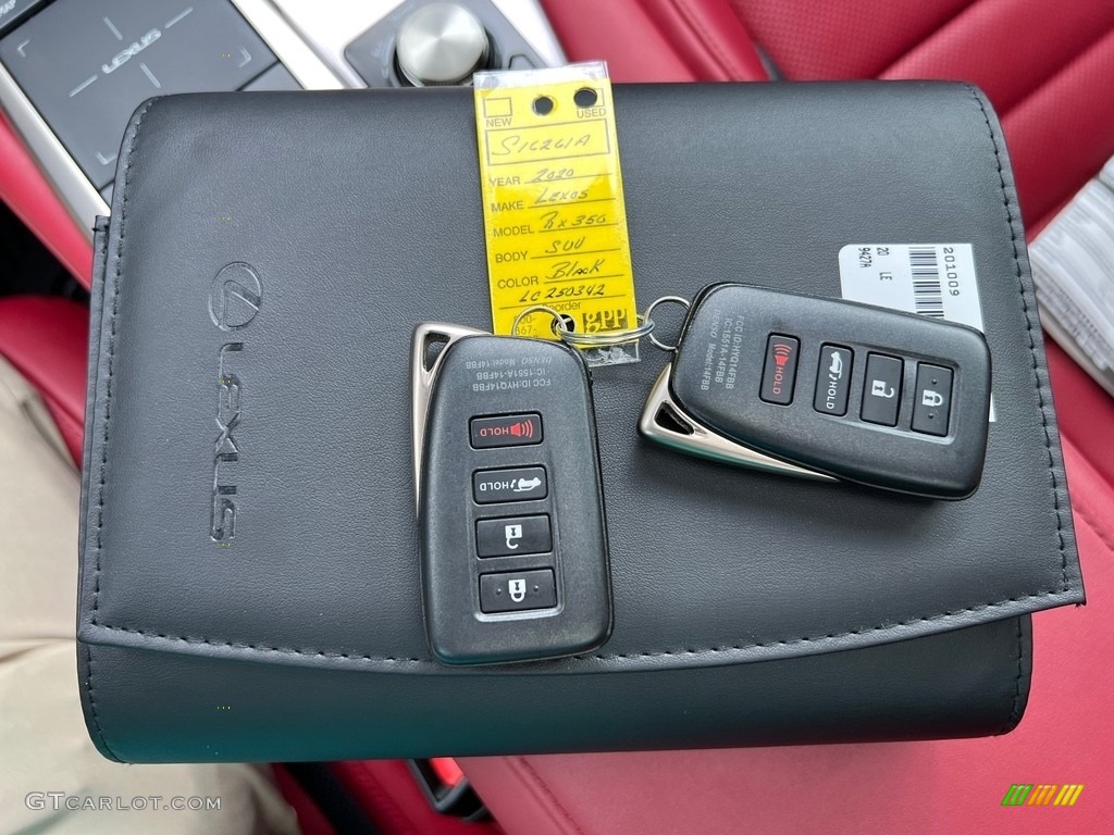 2020 Lexus RX 350 F Sport AWD Keys Photo #146628376
