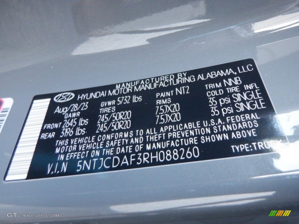2024 Santa Cruz Color Code NT2 for Hampton Gray Photo #146628388