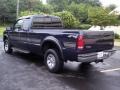 2001 True Blue Metallic Ford F250 Super Duty XLT SuperCab 4x4  photo #8