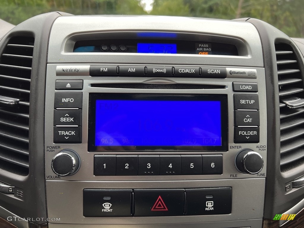 2012 Hyundai Santa Fe Limited Controls Photo #146628879