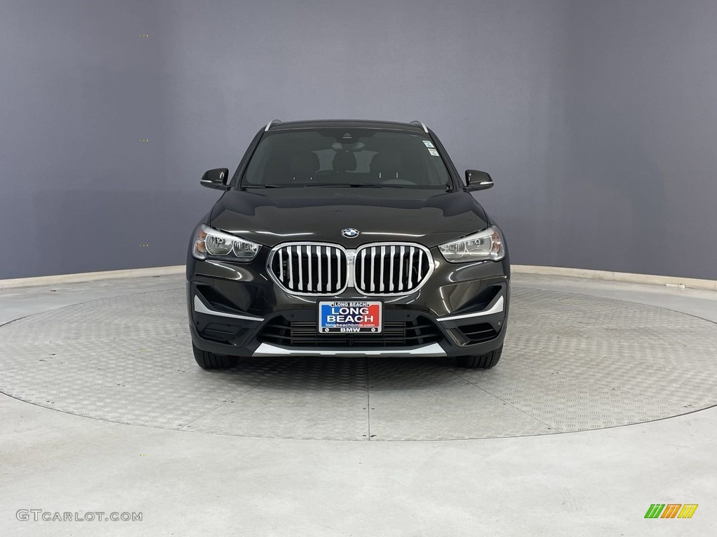 2020 X1 sDrive28i - Dark Olive Metallic / Black photo #2