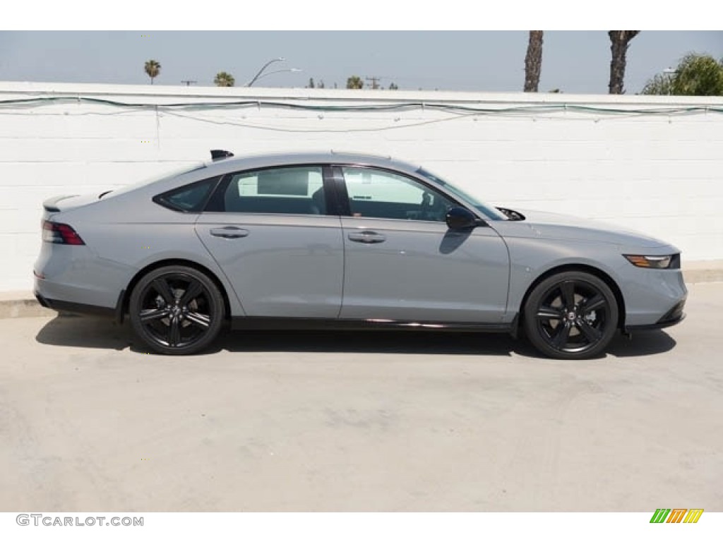 Urban Gray Pearl 2024 Honda Accord SportL Hybrid Exterior Photo