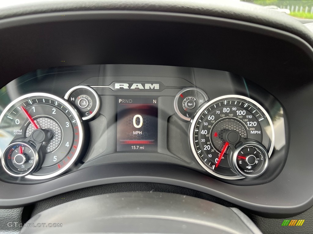 2024 Ram 5500 Tradesman Regular Cab Chassis Gauges Photo #146629477