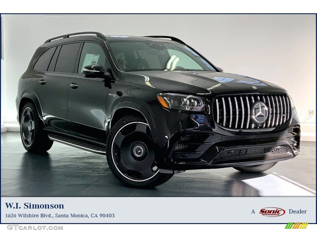 2024 GLS 63 AMG 4Matic - Obsidian Black Metallic / Black photo #1