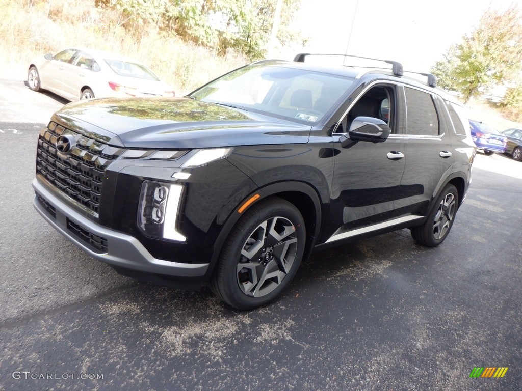 Abyss Black Pearl 2024 Hyundai Palisade Limited AWD Exterior Photo #146629891