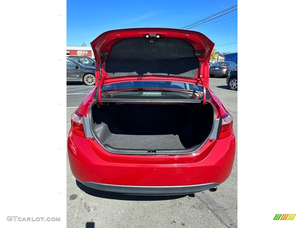 2019 Corolla LE - Barcelona Red Metallic / Black photo #7