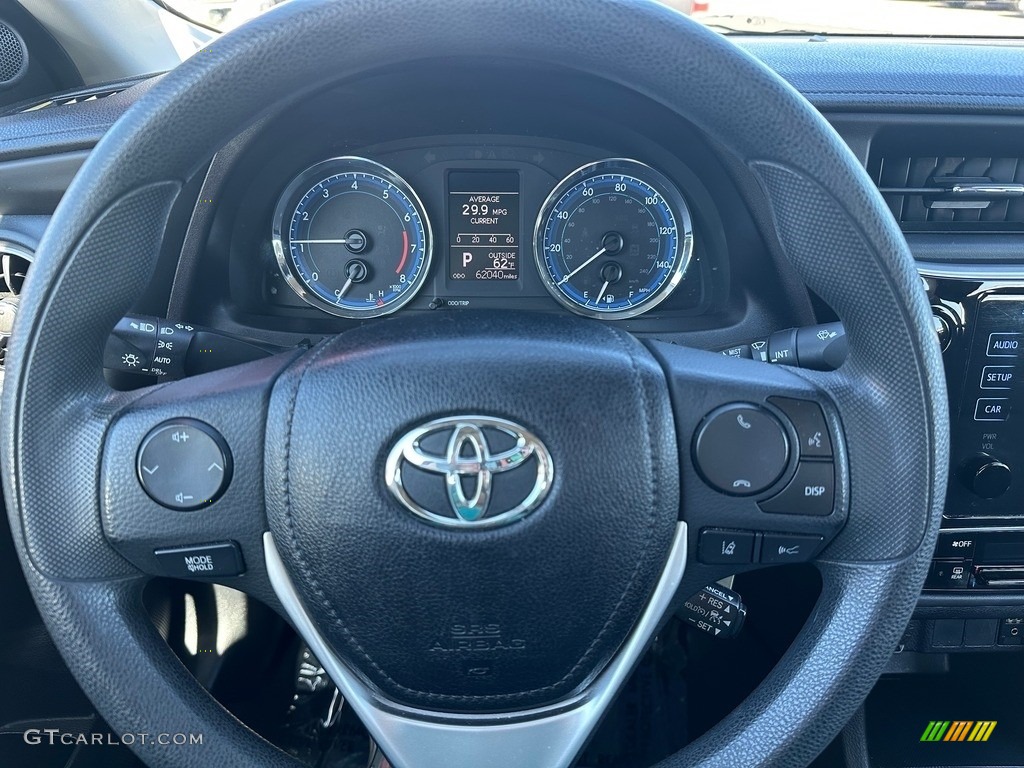 2019 Corolla LE - Barcelona Red Metallic / Black photo #8
