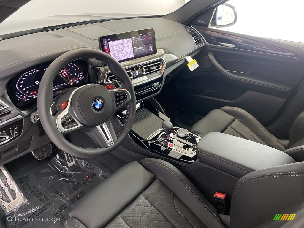 Black Interior 2023 BMW X4 M Standard X4 M Model Photo #146630272