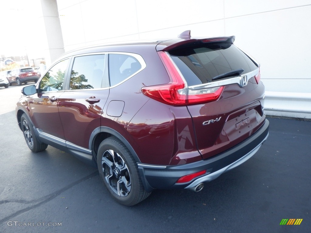 2018 CR-V Touring AWD - Basque Red Pearl II / Gray photo #10