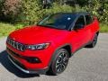 2023 Redline Pearl Jeep Compass Limited 4x4  photo #2