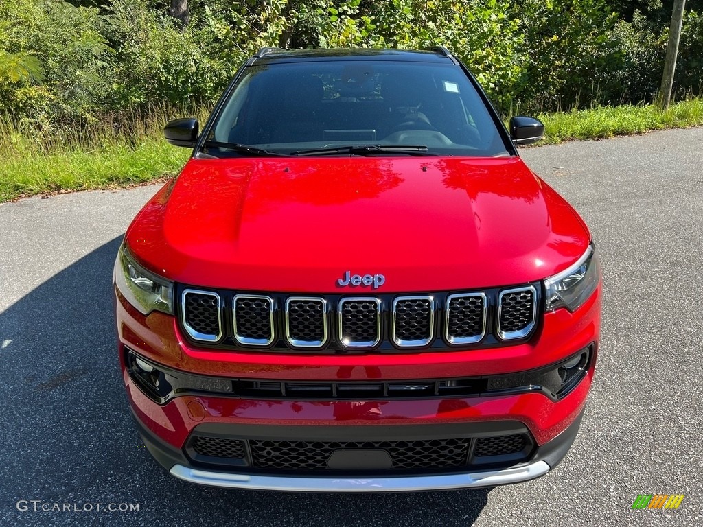 Redline Pearl 2023 Jeep Compass Limited 4x4 Exterior Photo #146630647