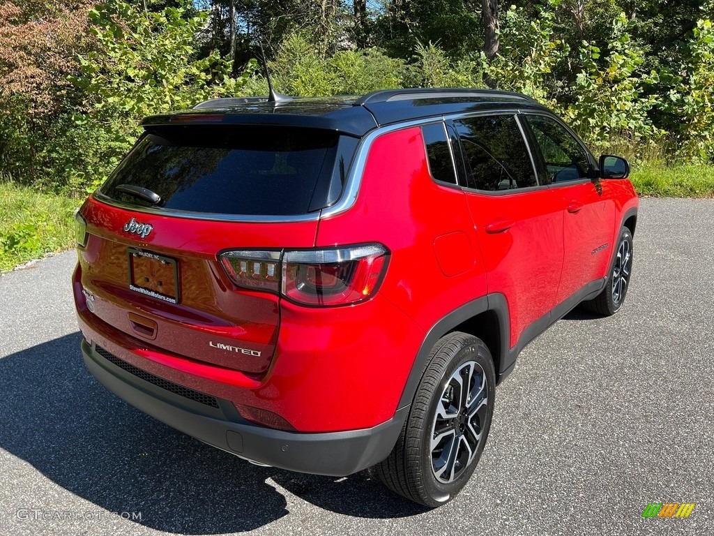 Redline Pearl 2023 Jeep Compass Limited 4x4 Exterior Photo #146630713
