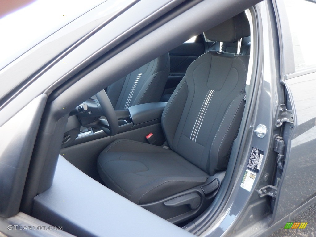 2023 Elantra SEL - Ecotronic Gray / Black photo #9