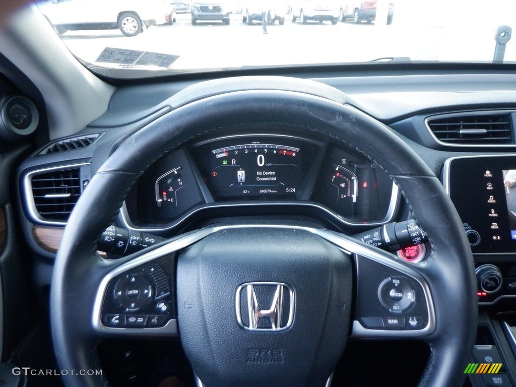 2018 CR-V Touring AWD - Basque Red Pearl II / Gray photo #29