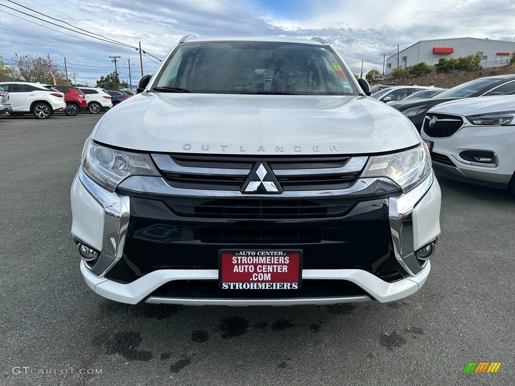 2018 Outlander SEL S-AWC Plug-In Hybrid - Diamond White Pearl / Black photo #2