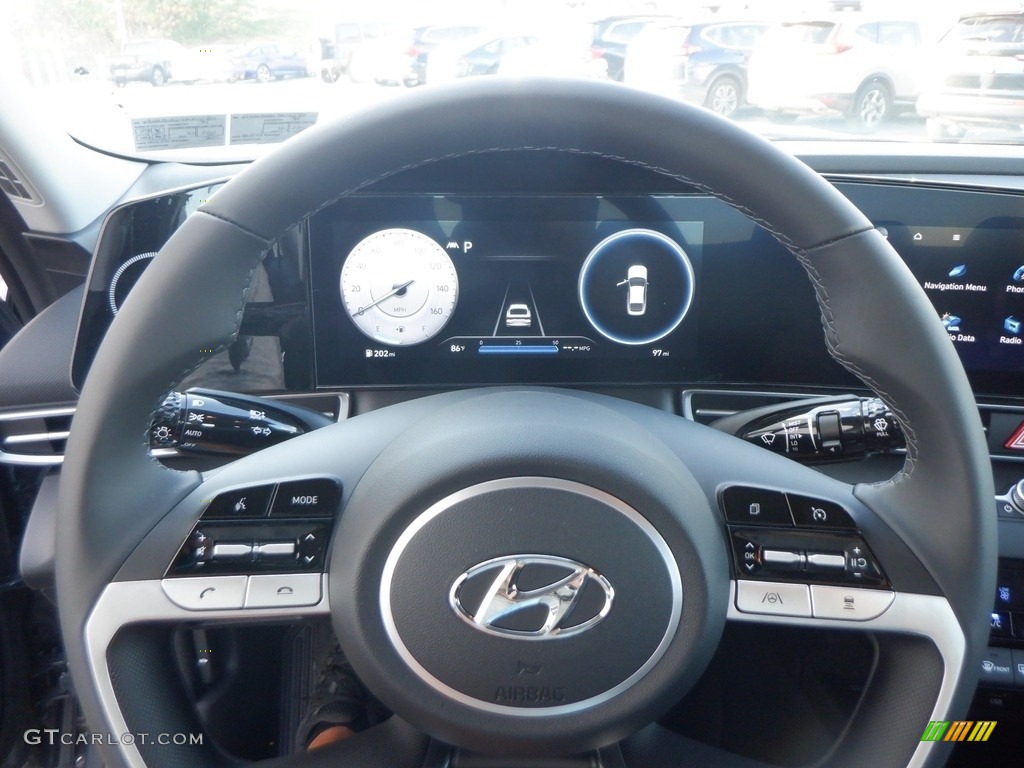 2023 Elantra SEL - Ecotronic Gray / Black photo #19